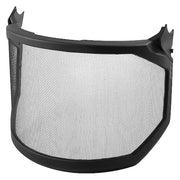 BOLT 10PK Mesh Shield Replacement (Helmet & Hard Hat Mount), Gray Visor, Stainless Steel