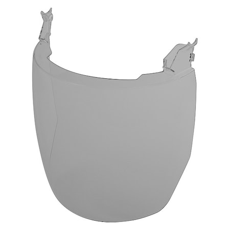 BOLT 5PK Gray Face Shield Replacement Lenses (No-brim Helmet Only Mount), Gray Visor, Gray
