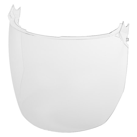 BOLT 10PK Clear Face Shield Replacement Lenses (Helmet & Hard Hat Mount), Clear Visor, Clear
