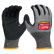 Cut Protection Dipped Gloves, Cut Level A8 ,Dipped ,Nitrile ,Rough ,X-Large 1 PR