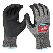 Cut-Resistant Dipped Gloves, Cut Level A2 ,Dipped ,Nitrile ,Rough ,Large 1 PR