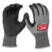 Knit Gloves, Cut Level A4 ,Dipped ,Nitrile ,Rough ,Medium 1 PR