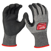 Cut-Resistant Dipped Gloves, Cut Level A5 ,Nitrile ,Rough ,Large 1 PR