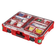 First Aid Kit and Housing, Polypropylene 192 Components, 50 People Served