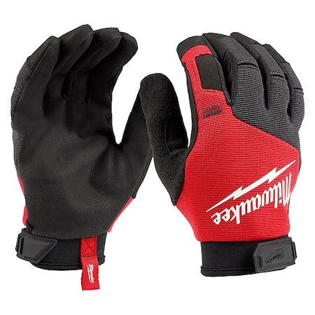 Work Glove, Synthetic Leather Palm, Breathable Lining, Smartswipe Knuckle, Reinforced Thumb, S