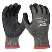 Work Gloves, Cut Level A5 ,Nitrile ,Sandy ,M 1 PR