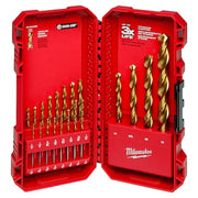 THUNDERBOLT Titanium-Coated Drill Bit Set, 20-Piece