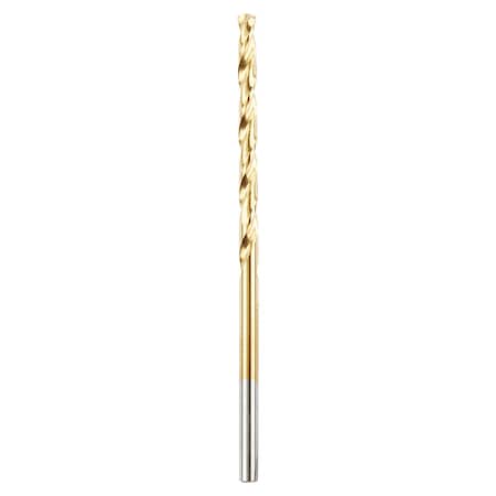 THUNDERBOLT Titanium Coated 7/64" Drill Bits,PK2