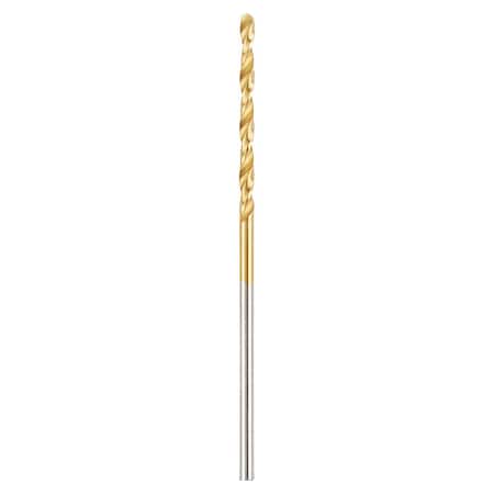 THUNDERBOLT Titanium Coated 1/16" Drill Bit,PK2