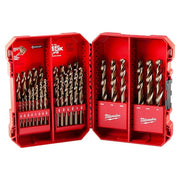 RED HELIX Cobalt Drill Bit Set, 29-Piece
