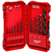 14 pc. THUNDERBOLT Black Oxide Drill Bit Set