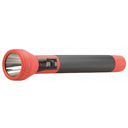 Handheld Flashlight, Nylon, Orange, 450lm