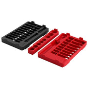 47 pc. 1/2 in. Drive SAE and Metric Ratchet and Socket Trays for PACKOUT Low-Profile Organizer