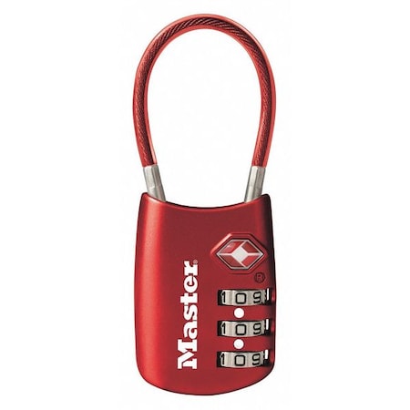 Combination Padlock,Number of Dials 3
