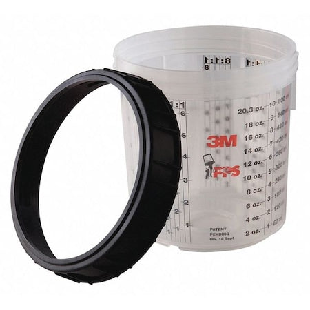 Midi Cup Liner,13.5 OZ. Size, Plastic, PK2