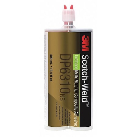 Epoxy Adhesive, DP6310NS Series, Clear, Dual-Cartridge