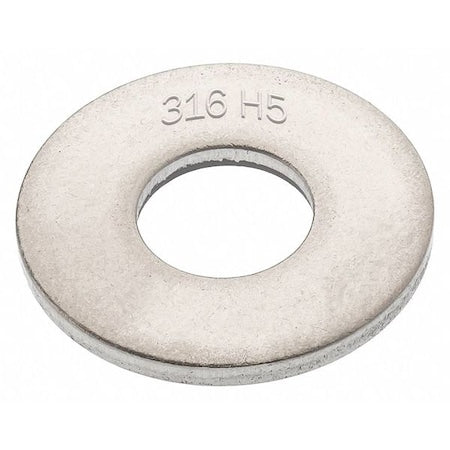 Flat Washer, For Screw Size M8 ,319 Stainless Steel Plain Finish