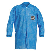 ProShield 10 Disposable Lab Coat, ProShield(R), Snaps Closure, Blue, M, 30 PK