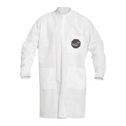 ProShield 10 Disposable Lab Coat, ProShield(R), Snaps Closure, White, 4XL, 30 PK