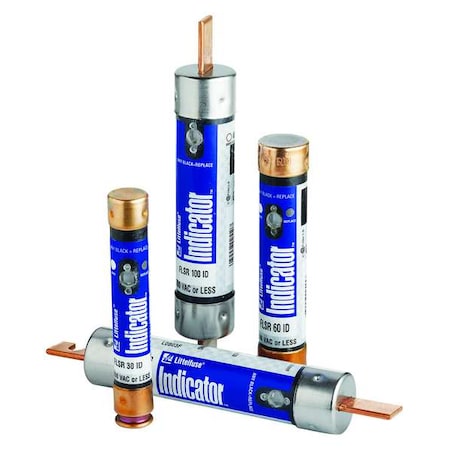 UL Class Fuse, RK5 Class, Time-Delay, 200A, 250V AC, Non-Indicating