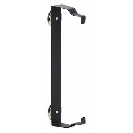 Magnetic Roll Holder Dispenser,Blk,Steel