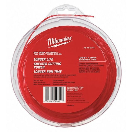 .095" x 250' Trimmer Line