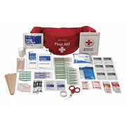 First Aid Kit and Housing, Nylon 87 Components, 5 People Served