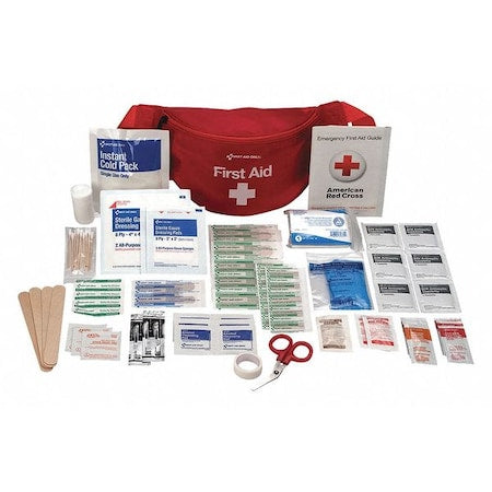 First Aid Kit and Housing, Nylon 87 Components, 5 People Served