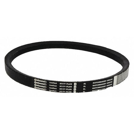 B166 Classical V-Belt, 169 in Outside Length, 21/32 in Top Width, 27/64" Thickness, 1 Ribs