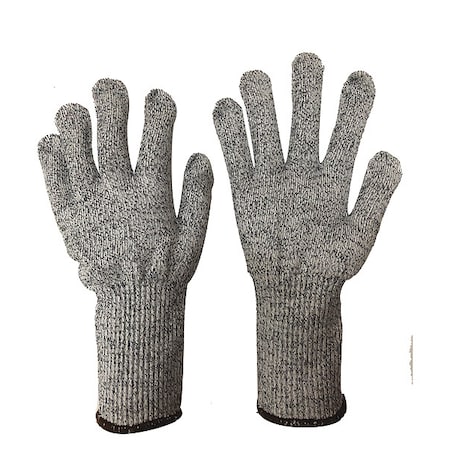Cut Resistant Gloves, Cut Level A4 ,Uncoated ,Uncoated ,None ,S 1 PR
