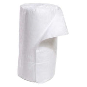 Sorbent Roll, 50 gal, 30 in x 150 ft, Oil, White, Polypropylene