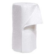 Sorbent Roll, 46 gal, 30 in x 150 ft, Oil, White, Polypropylene
