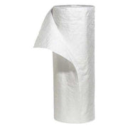 Sorbent Roll, 59 gal, 30 in x 300 ft, Oil, White, Polypropylene