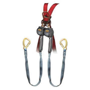 Workman(R) Self-Retracting Lifeline, 9 ft. Length, Carabiner, Steel, 2 Leg(s)