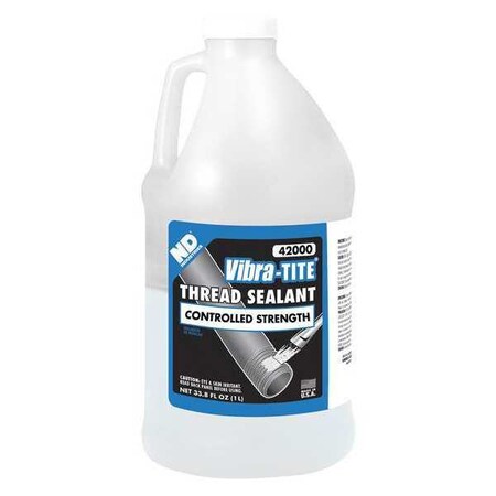 Thread Sealant, White, Liquid, 1 L Bottle