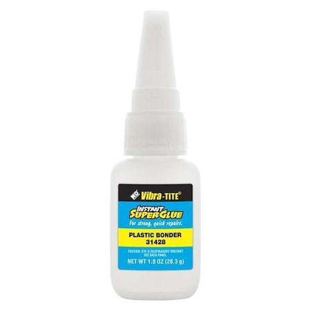 Instant Adhesive, 314 Series, Clear, 1 oz, Bottle