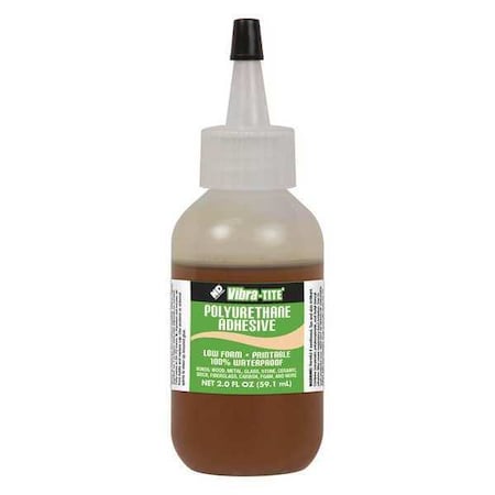 Construction Adhesive, 989 Series, Light Brown, 4 oz, Bottle