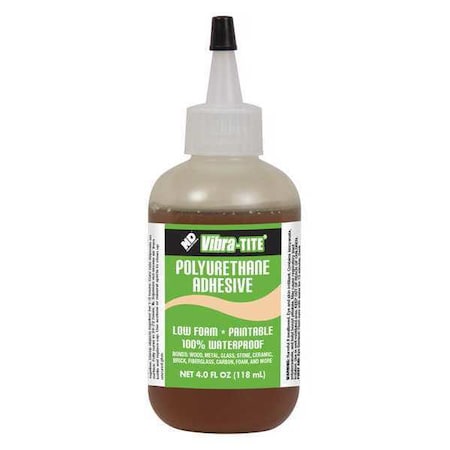Construction Adhesive, 989 Series, Light Brown, 8 oz, Bottle