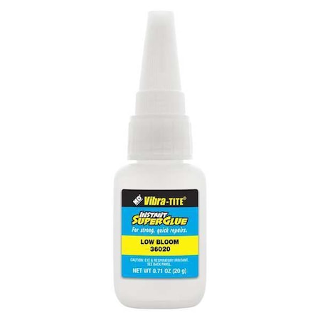 Instant Adhesive, Clear, 1 lb, Bottle