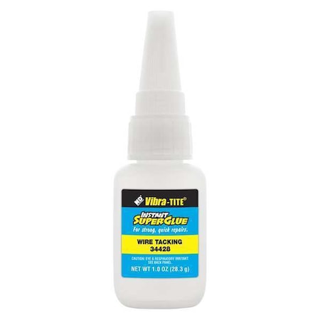 Instant Adhesive, 344 Series, Clear, 1 fl oz, Bottle