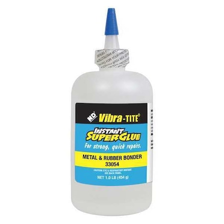 Instant Adhesive, 330 Series, Clear, 0.5 oz, Bottle