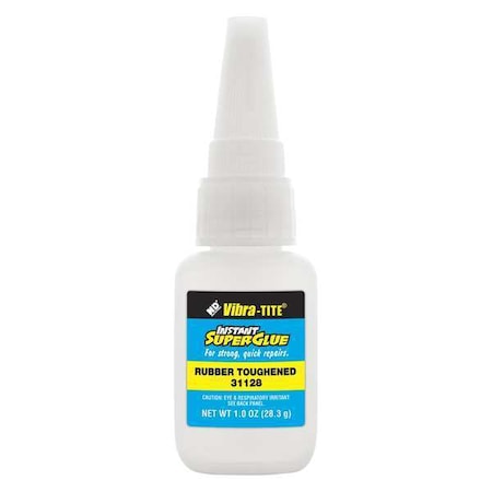 Instant Adhesive, 311 Series, Clear, 0.7 oz, Bottle