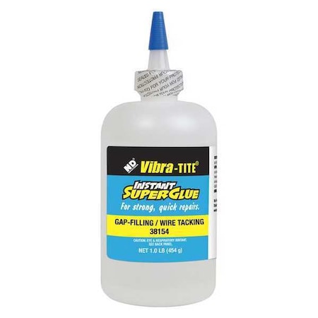 Instant Adhesive, 381 Series, Black, 1 oz, Bottle