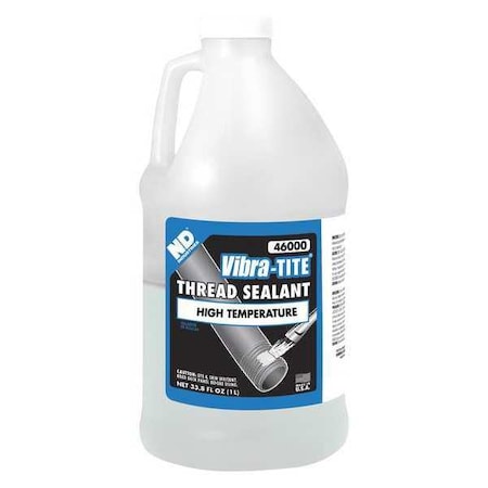 Thread Sealant, White, Paste, 1 L Bottle