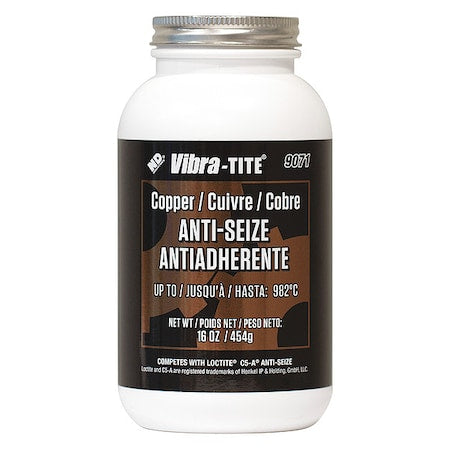 Anti Seize Compound,Jar,16 oz.,Copper