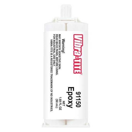 Epoxy Adhesive, 911 Series, Dual-Cartridge, 1:1 Mix Ratio, 10 min Functional Cure