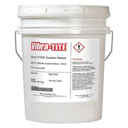 Silicone Gasket Sealant, 4.5 gal, Black, Temp Range -65 to 500 Degrees F