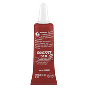 Anaerobic Anaerobic Gasket Maker, 6 mL, Red, Temp Range -65 to 300 Degrees F