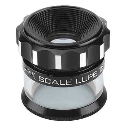 Focus Scale Loupe,15X,13mm Lens Dia.