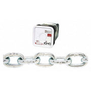 3/16" Grade 30 Proof Coil Chain, Galvanized, 150' per Square Pail